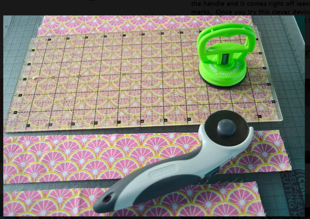 Cutterpillar - Glow Quilt/Craft Clamp