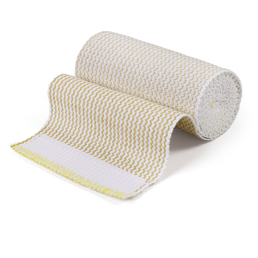 4 Rolls 4" Elastic Bandage Compression Wrap Hook & Loop Self Closure First Aid