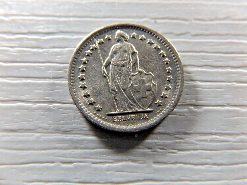 SWITZERLAND 1970 Half Franc