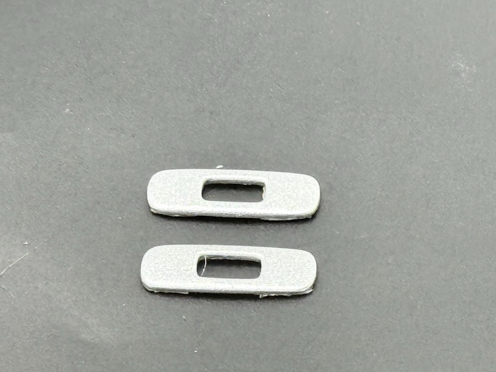 OAKLEY GASCAN SUNGLASSES POLISHED SILVER REPLACEMENT SIDE LOGO ICONS ICON SET