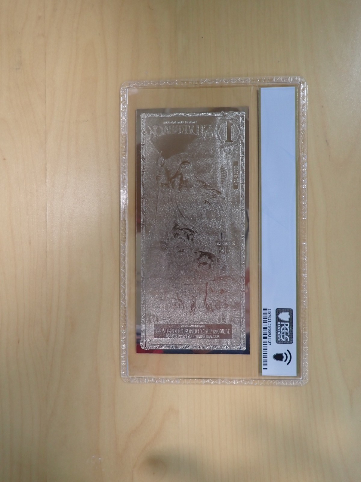 (PURPLE ELITE) 2025 Silverback Olympus Hades GEM UNC 70 PPQ - LIMITED EDITION