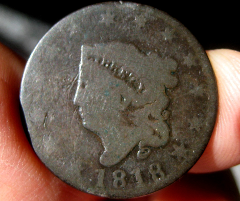 1818 Large Cent  ~ United States