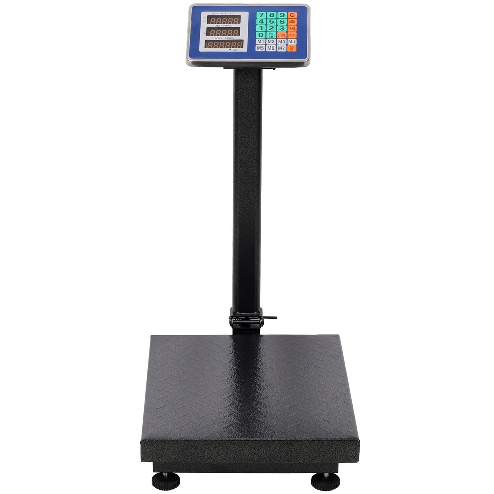 660lbs Weight Computing Digital Scale Floor Platform Scale,0.1 lbs Accuracy