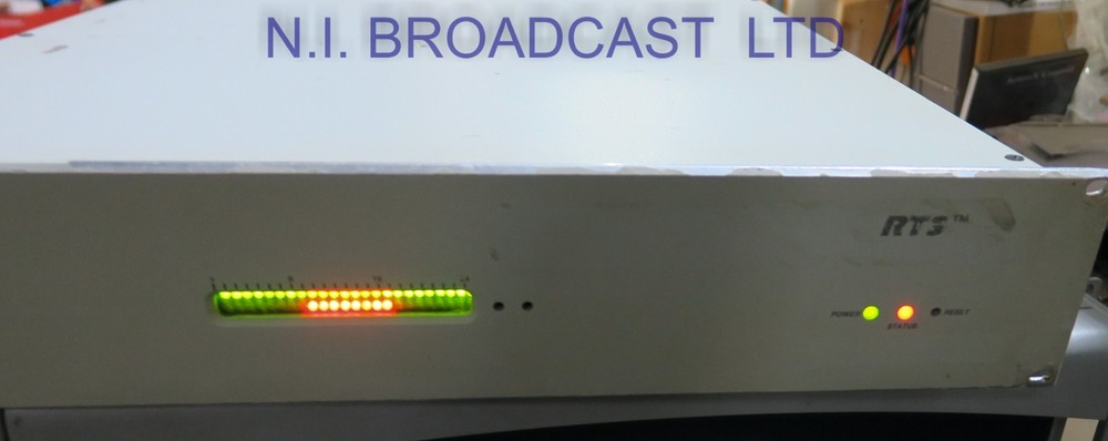 RTS telex Zeus 24channel intercom mainframe (has a fault)