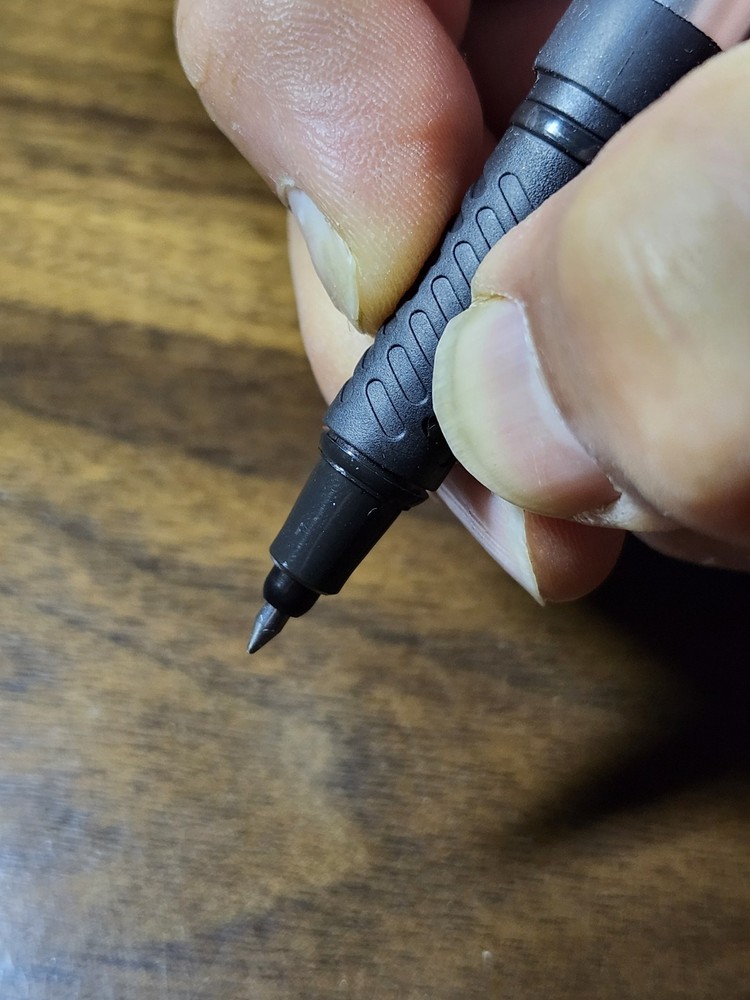 Journaling pen. It can write even upside-down! Space pen technology.