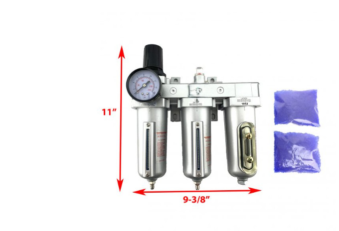 1/2″ NPT Filter Regulator Coalescing Desiccant Dryer System