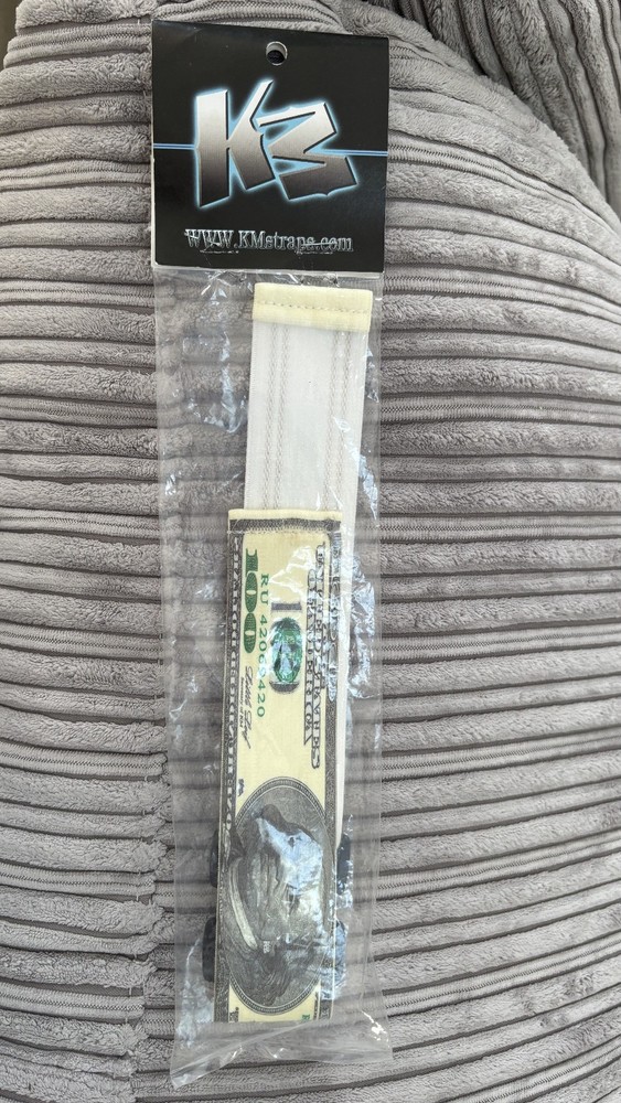 OG VINTAGE KM GOOGLE STRAP $100 bill Benjamin