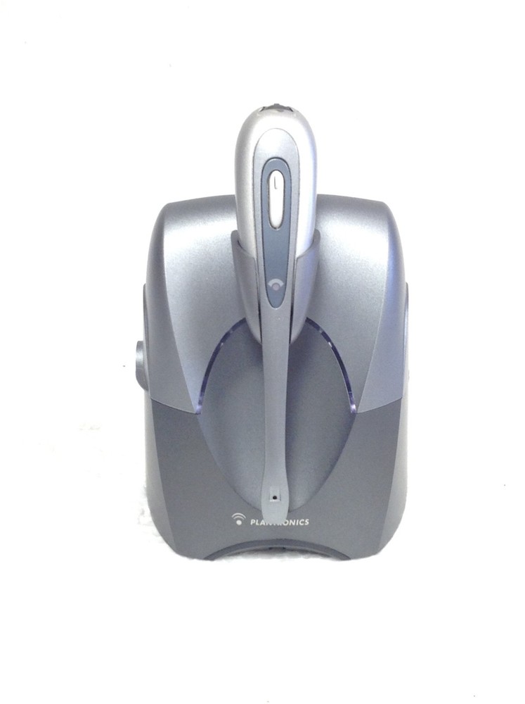 Plantronics CS55 Wireless Office Headset System w/ Ac Adapter, WORKING