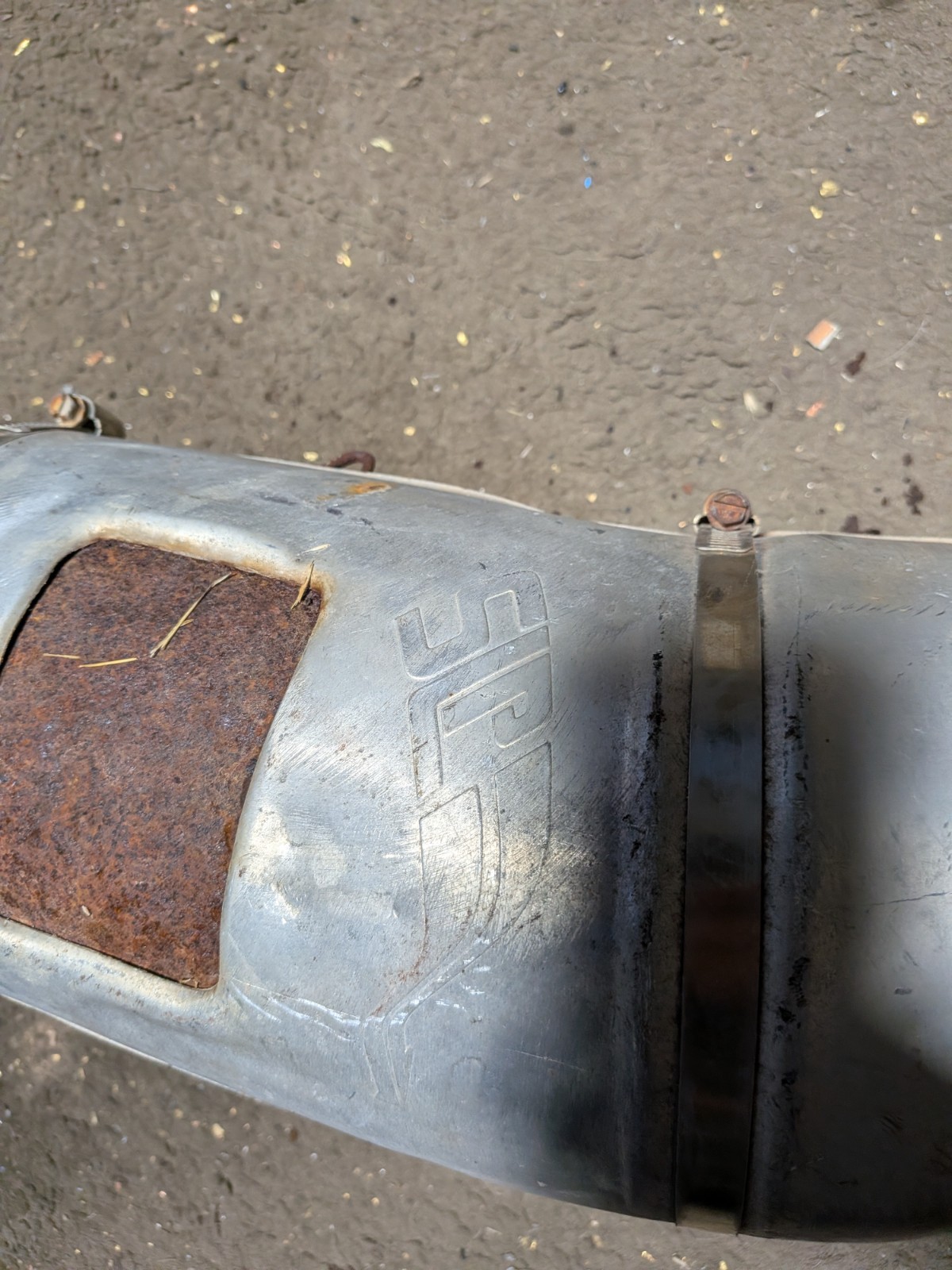 Polaris RMK XC 700 800 Single Exhaust Pipe SLP 2000 2001 performance