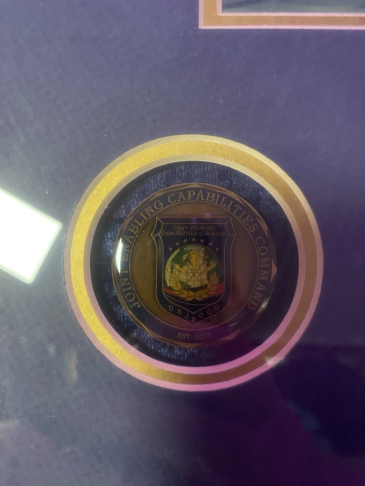 US Joint Forces Command Framed 2010 Presentation For your outstanding support