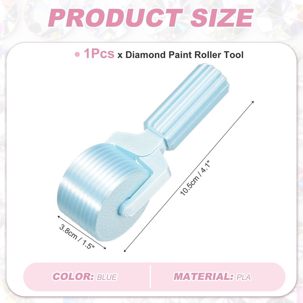 Diamond Art Roller, Detachable Diamond Paint Tools(Blue)