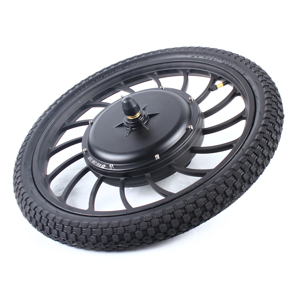 48V 1000W 20inch Ebike Front Wheel Electric Bicycle Motor Conversion Front wheel