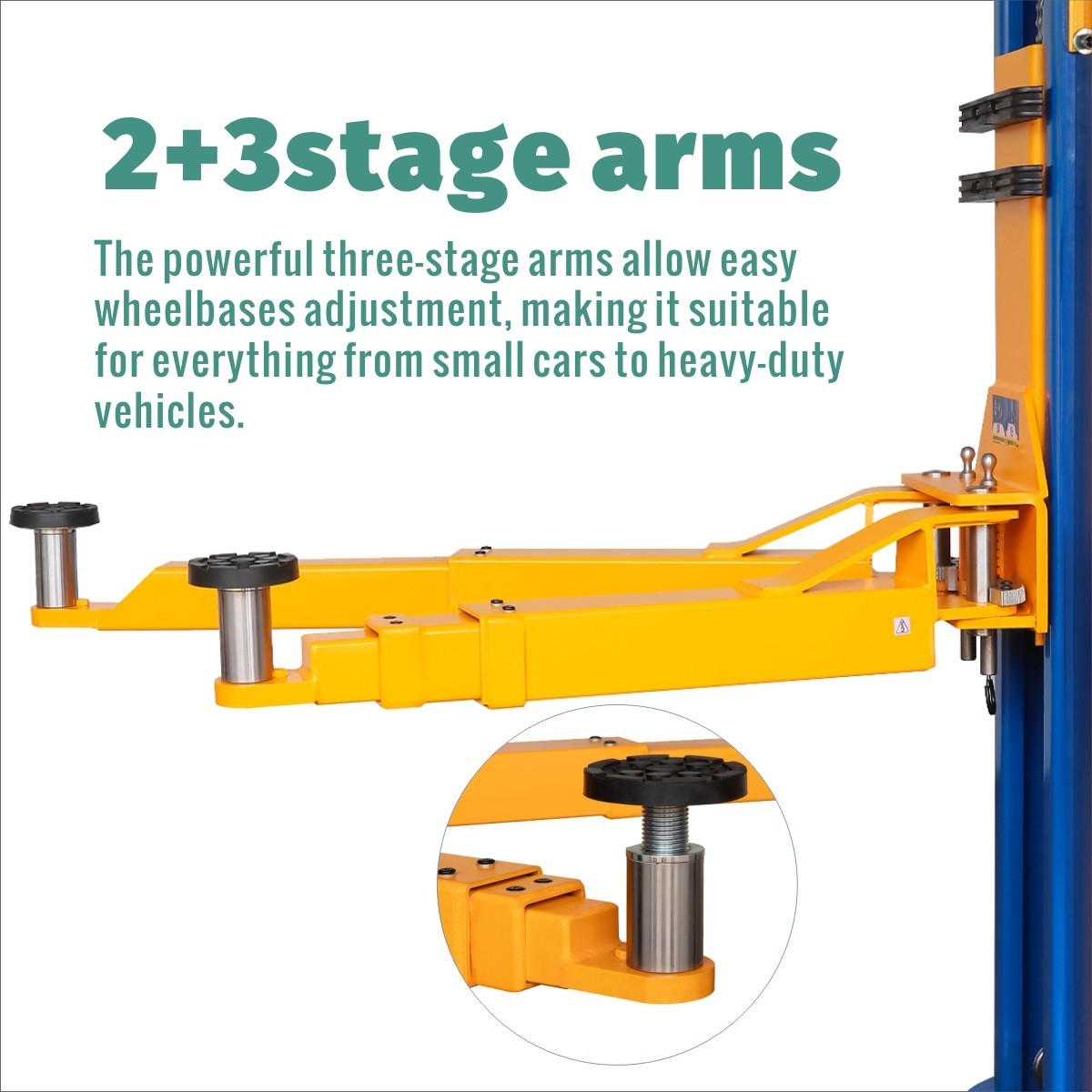 XK L1150 2 Post Lift 11500lbs 3 Stage Front Arm Auto Car Truck Hoist Lift 220v