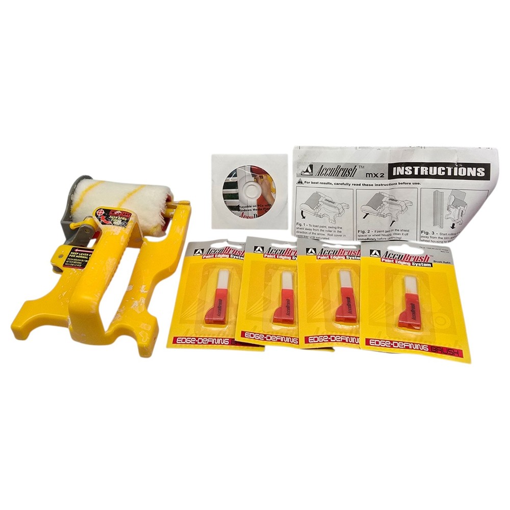 AccuBrush MX2 Paint Edger Edging System - SEE BELOW!
