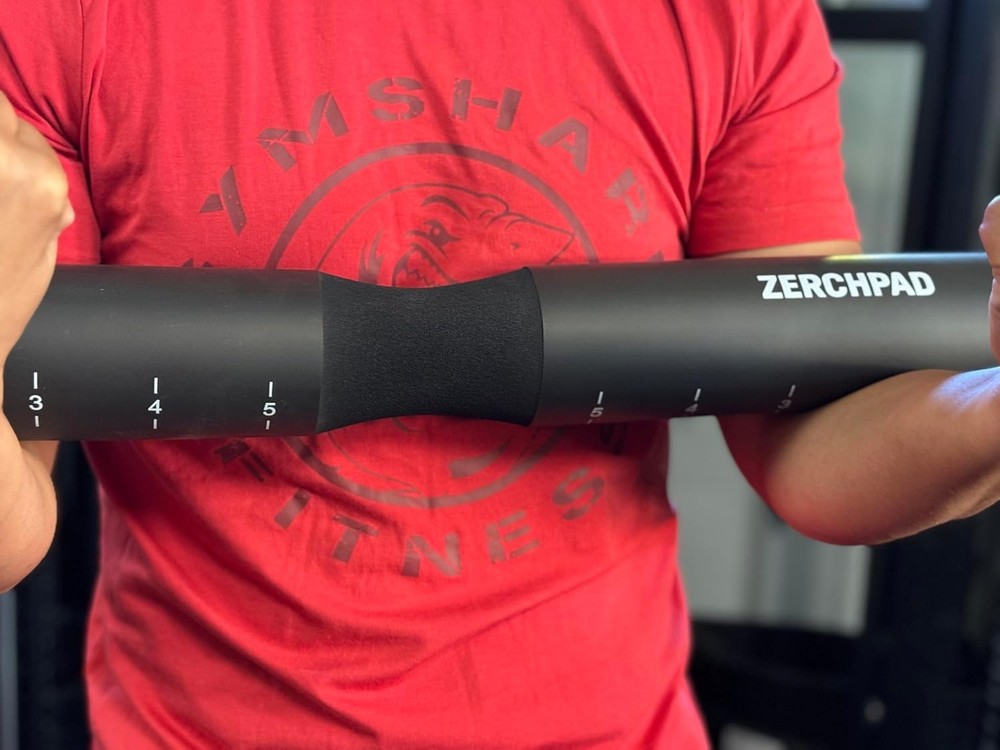 Barbell Pad Squat Pad Designed Specifically for Zercher Squats - Great for Zerch