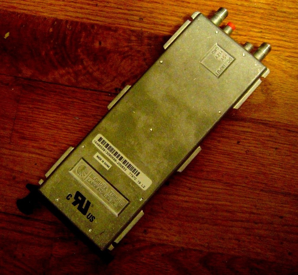 BLONDER TONGUE MICM-c A/V MINI MICRO MODULATOR AUDIO/VIDEO CHANNELS