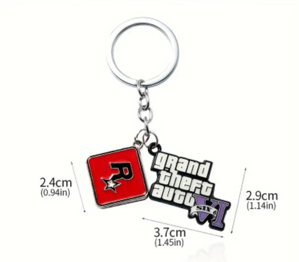 Grand Theft Auto VI Keychain