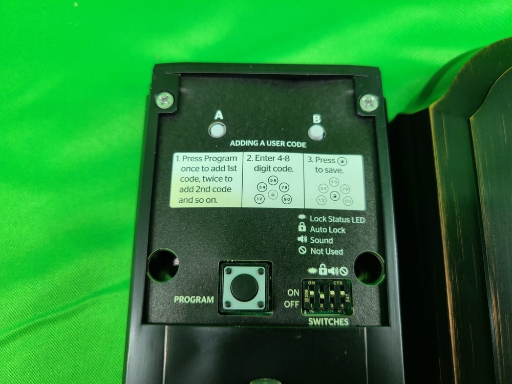 Replacement Door Lock Assembly for Kwikset Smartcode 909 Deadbolt - Aged Bronze