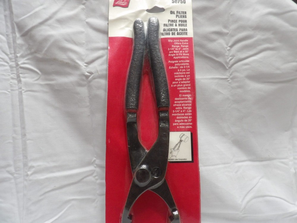 Lisle Oil Filter Pliers #50750