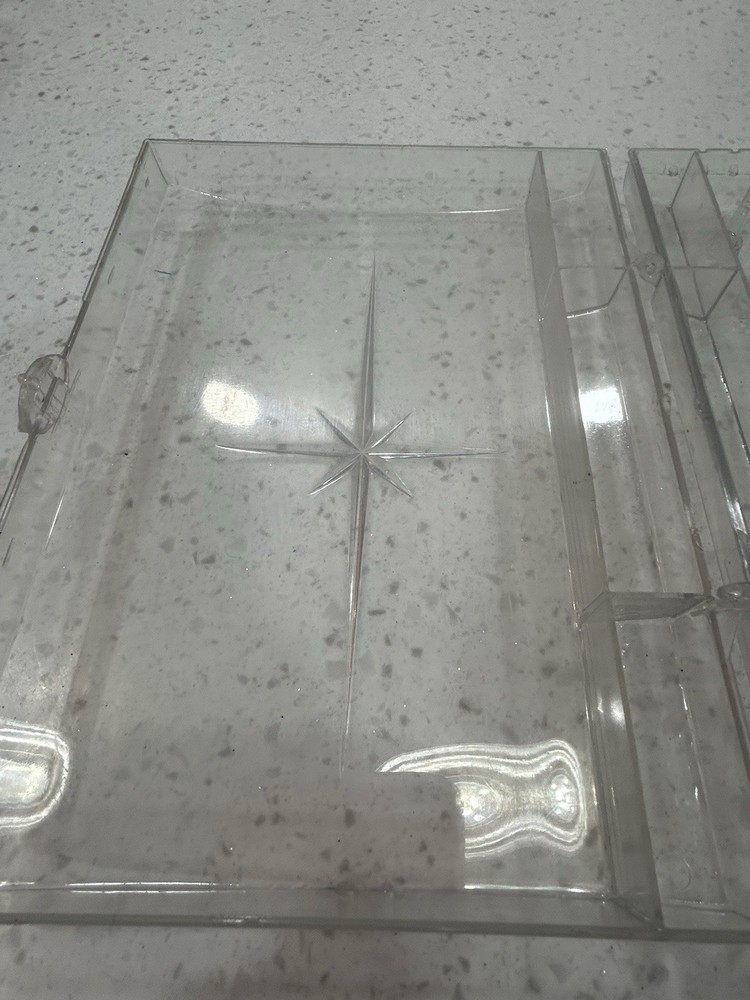 Dritz #786 Clear Sewing Thread Case Holds 24 spools