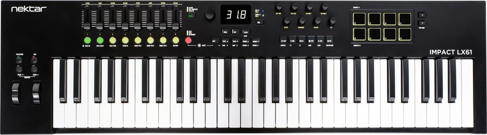 Nektar Impact LX61 mk3 MIDI Controller