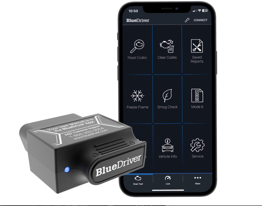 BlueDriver Bluetooth Pro OBD2 Scan Tool for iPhone & Android