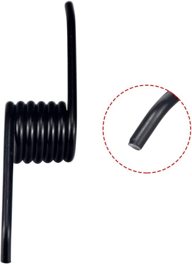 3X Black Floor Jack Torsion Handle Return Spring by Compatible with Most Fl
