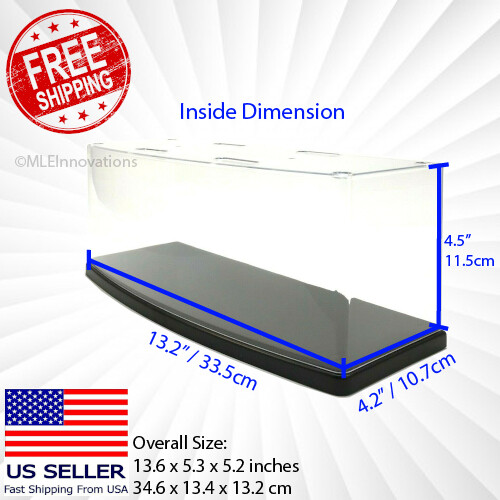 Display Case Box Small Large Step Stackable Dustproof Model Car Lego Hot Wheels