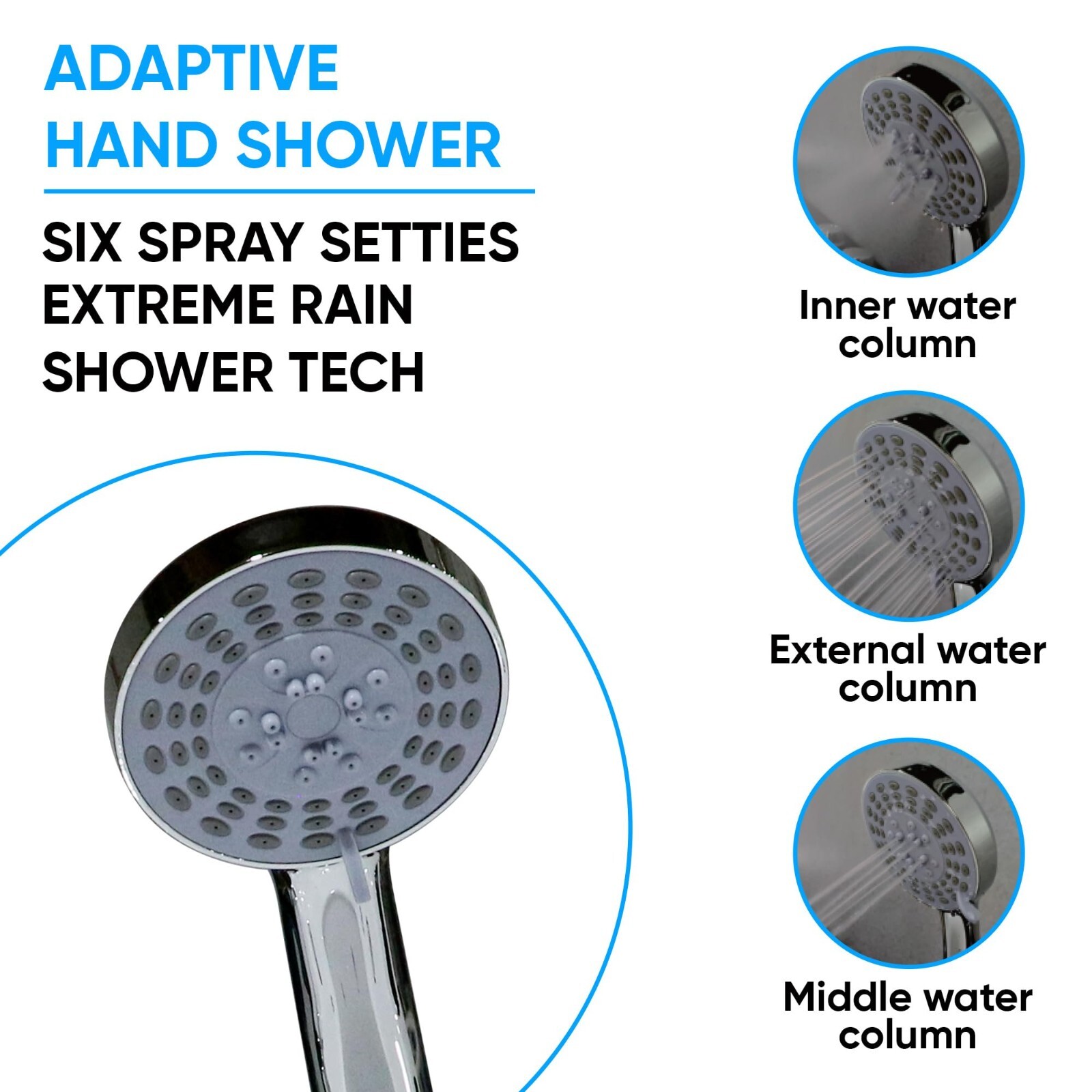 Corner Bathtub 61" Acrylic with Light, Heater, Freestanding Soaking Spa Jetted