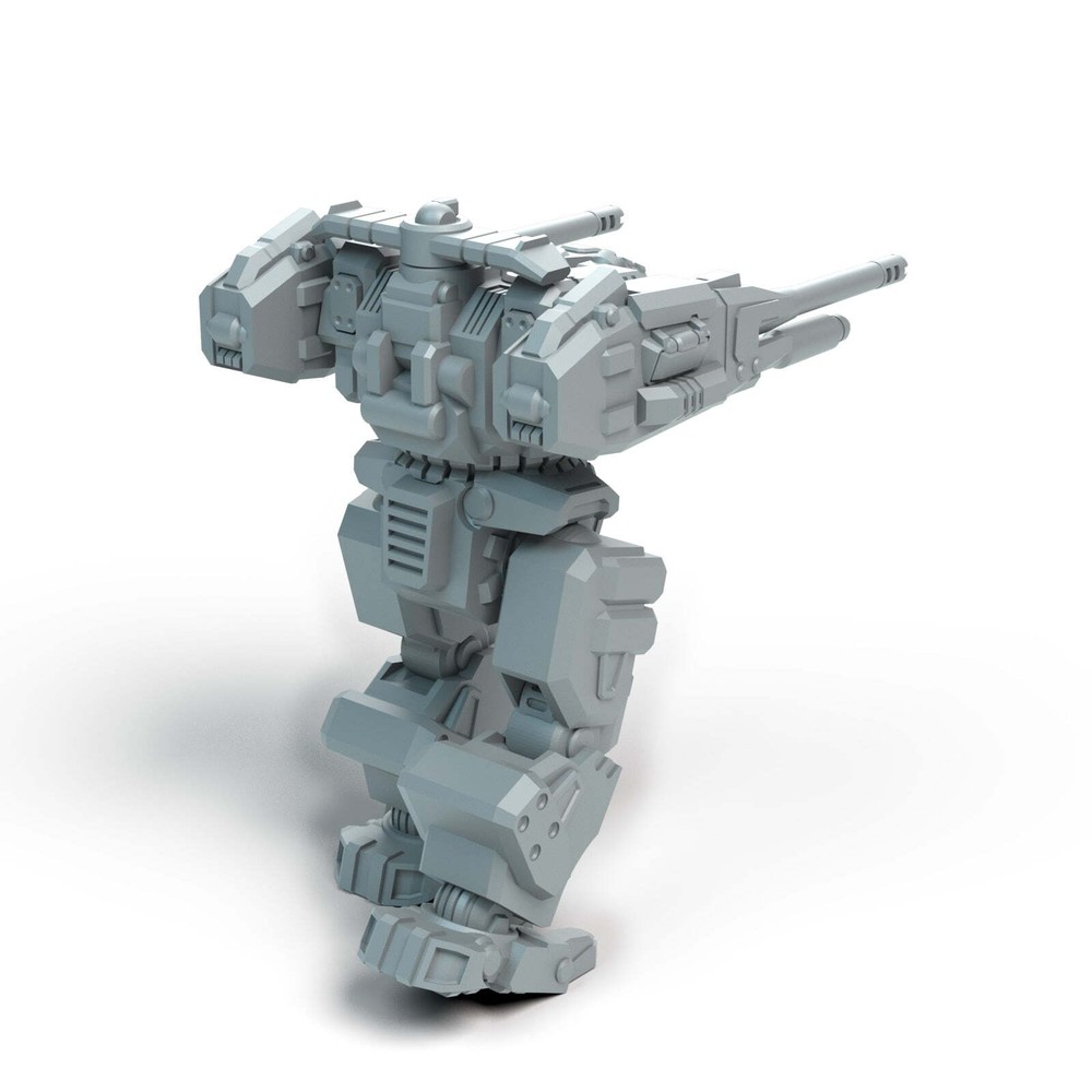 Battletech Miniature Rifleman Walking Mechwarrior CGL Scale