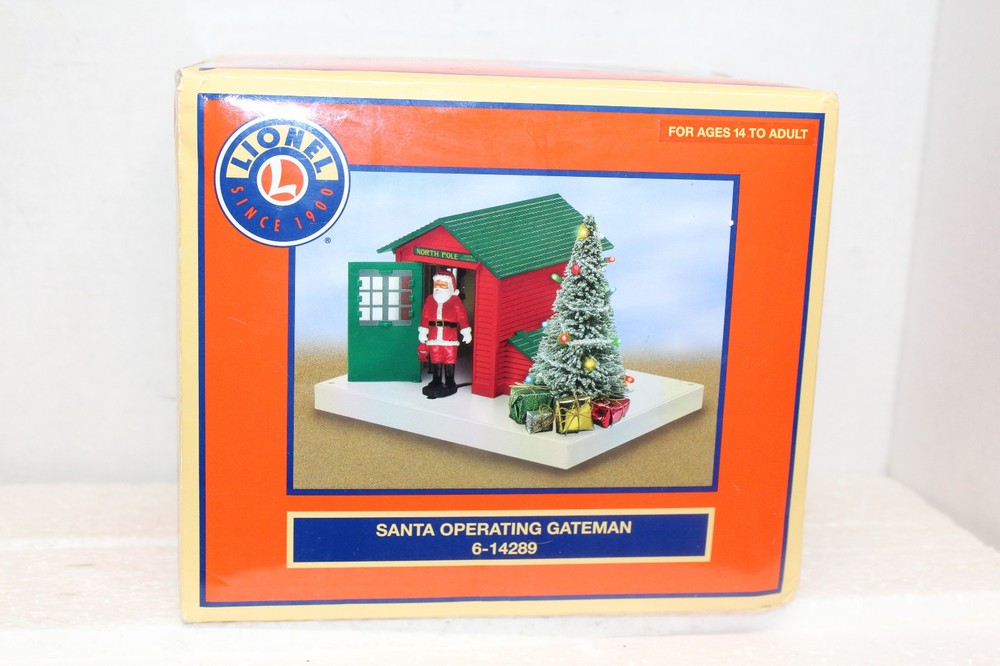LIONEL #14289 SANTA OPERATING  GATEMAN