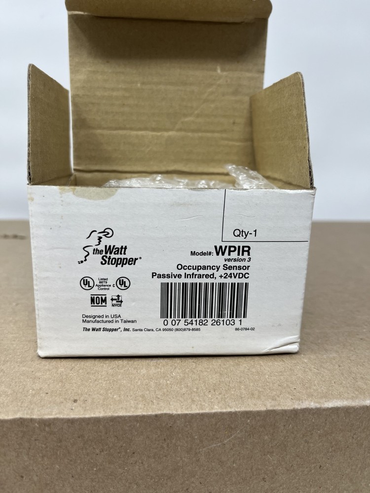Wattstopper WPIR Occupancy Sensor Wireless Passive Infrared Detector