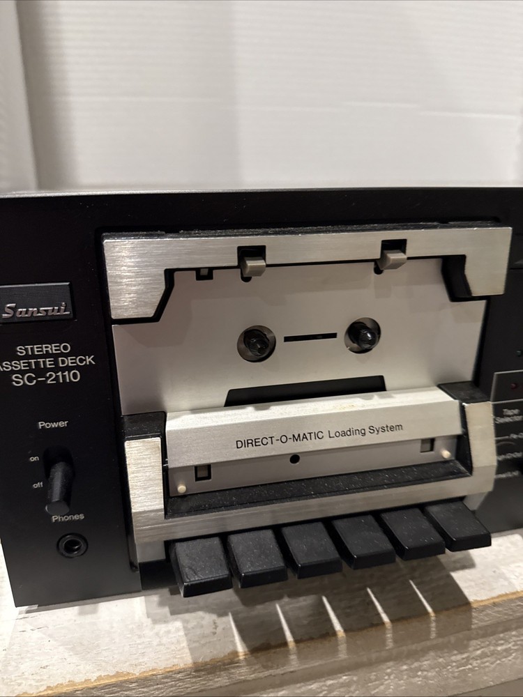 Sansui SC-2110 Stereo cassette deck