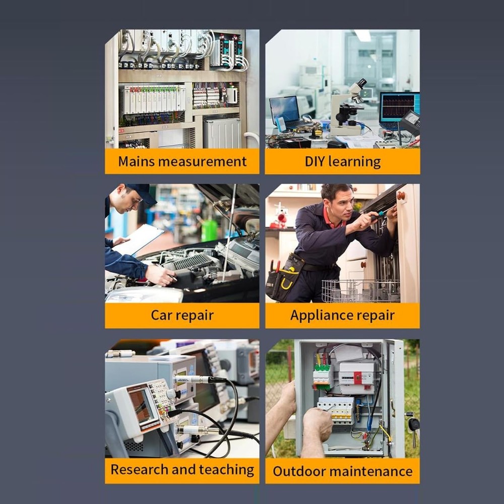 DSO Handheld Oscilloscope Pocket Size Digital for Beginner Teaching Lab Use