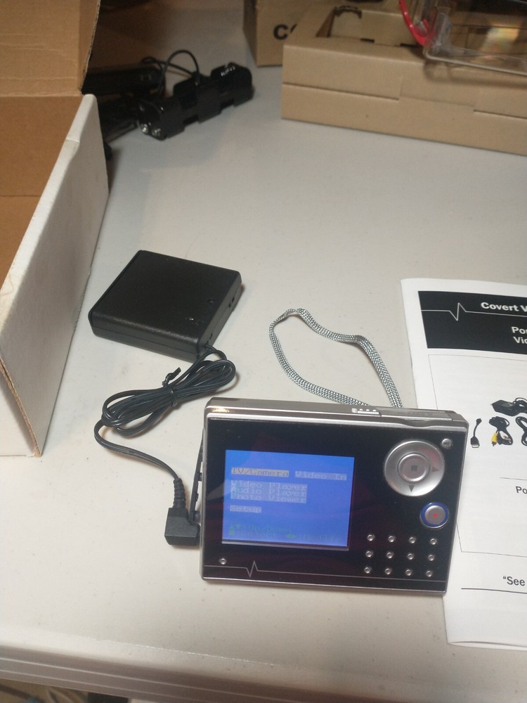 Covert Video Systems Portable digital video recorder parts missing please read