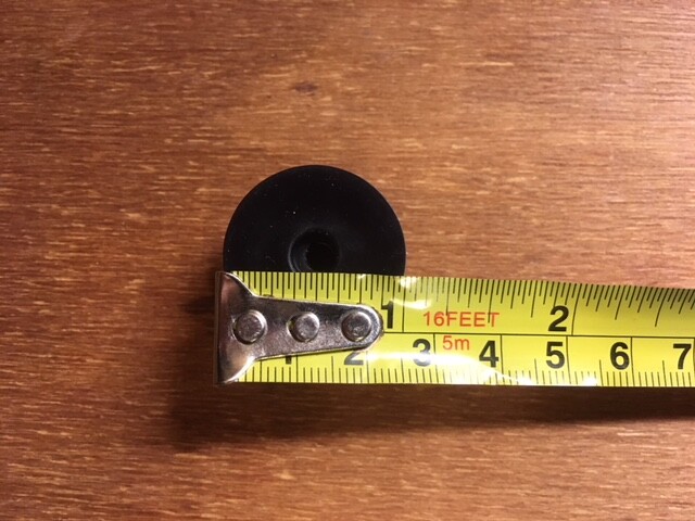 (4) Marantz Rubber Feet W/Screw Receiver part/2220,2270,2225,2226,2230,2250,2252