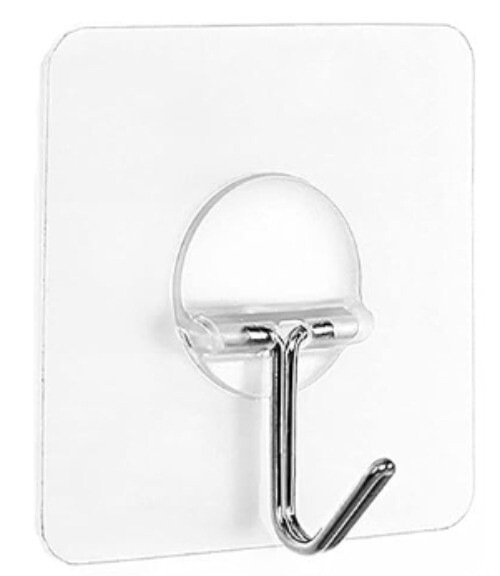 1PCS Adhesive Hook for Hanging Heavy Duty Wall Hook, used