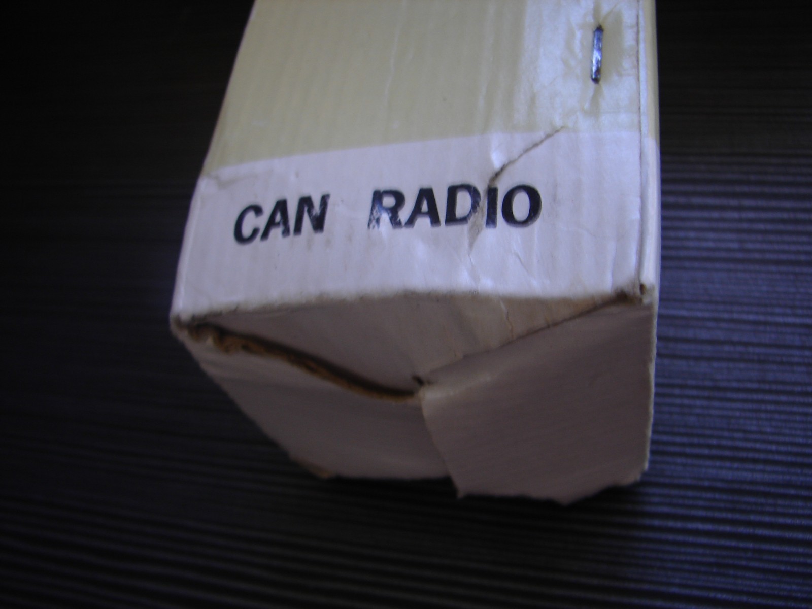 NIB Vintage Coors Beer Can Radio Novelty Am Transistor Radio Working - RARE!