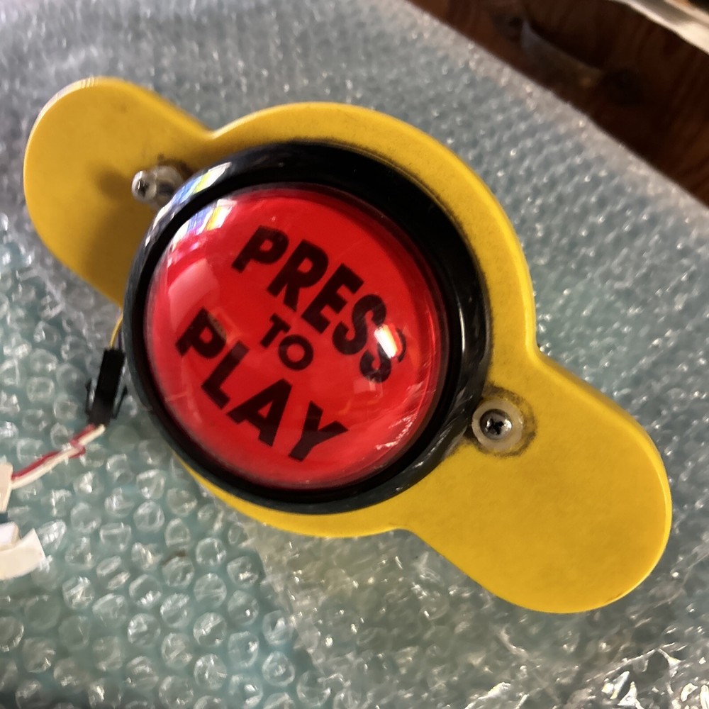 uNTESTED Unkown Press To Play Button/Sensors Assembly ARCADE GAME Part C87