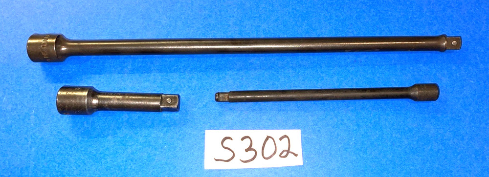 SNAP-ON TOOLS 3 PIECE 1/4 & 3/8 DRIVE SNAP RING & LOCKING PIN EXTENSIONS