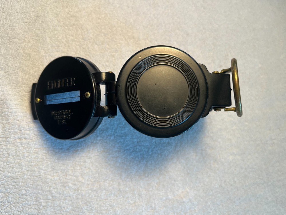 Lensatic Engineer Compass Vintage Early 1960s Navigation Tool