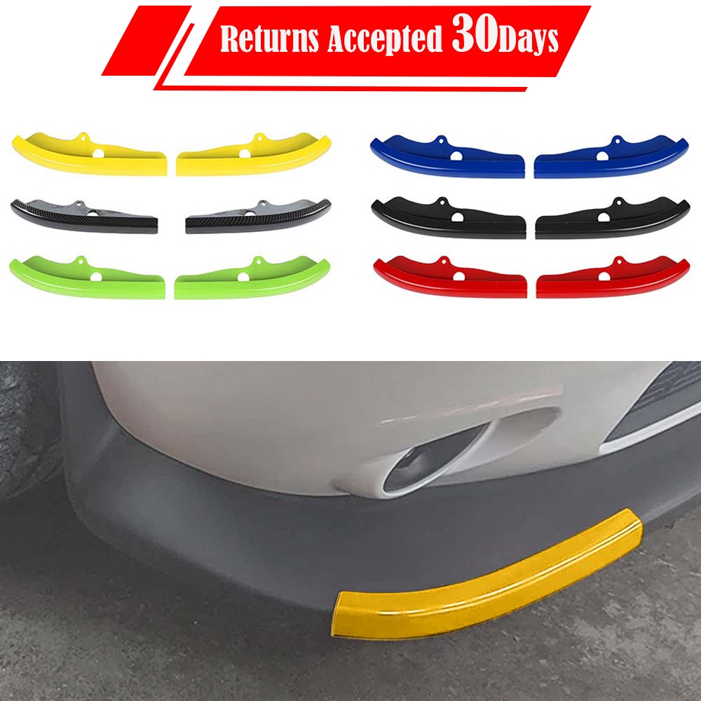 Fit 2015-23 Dodge Challenger RT Scat Pack Front Bumper Lip Splitter Guard Cover