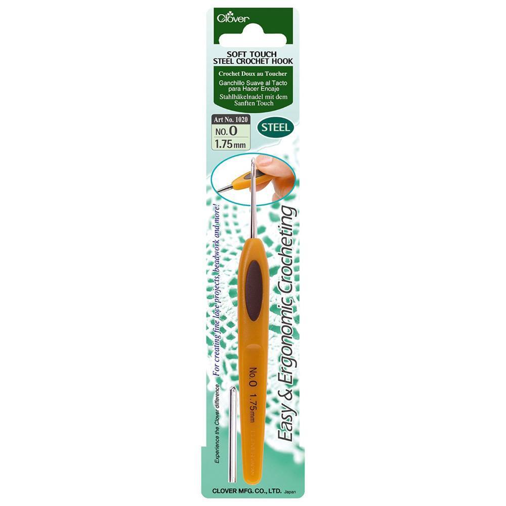 Clover, Soft Touch Steel Crochet Hook