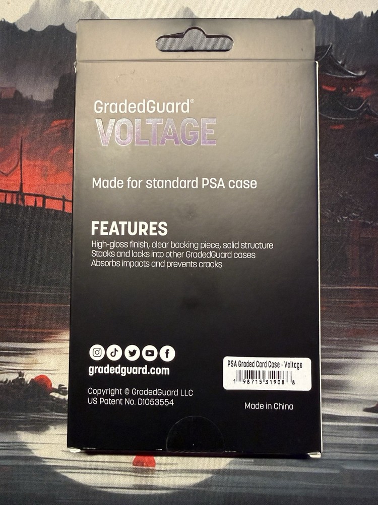 GradedGuard PSA Graded Card Case Protector Voltage Limited Edition OPEN BOX