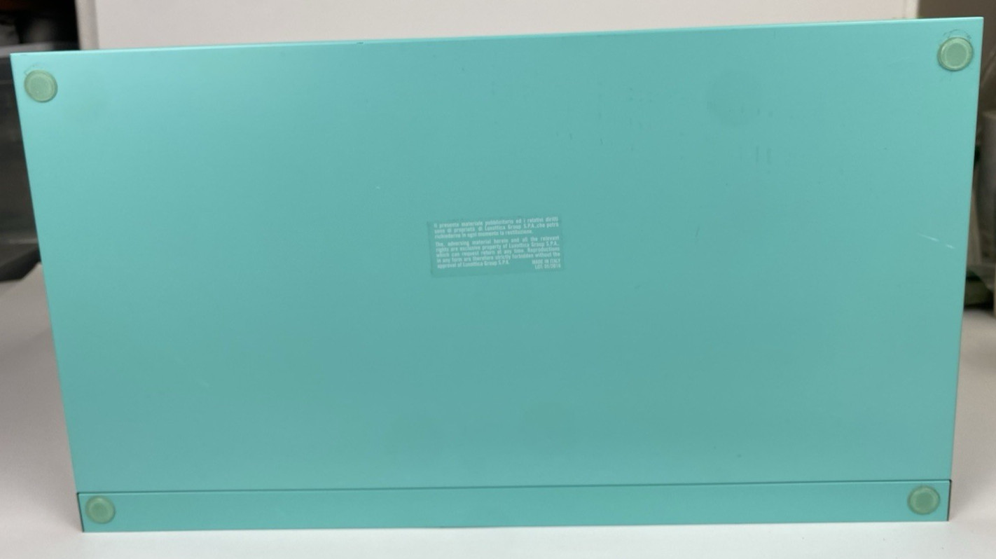 TIFFANY & CO COUNTER DISPLAY SHELF UNIT AUTHORIZED DEALER MADE IN ITALY