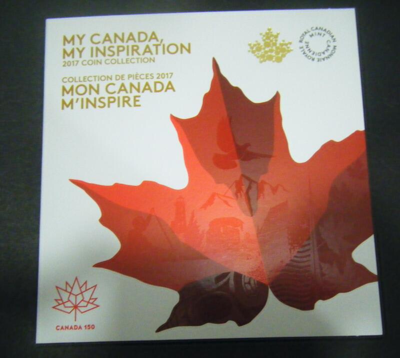 2017 Canada 150th Anniversary Coin Set Empty Collector Card Holder Folder