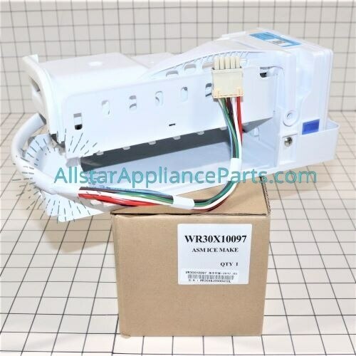 GE Refrigerator Icemaker Assembly WR30X10097
