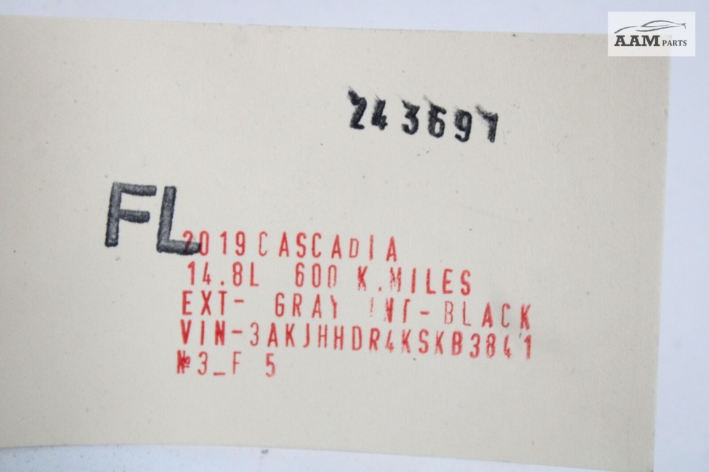 2018-2024 FREIGHTLINER CASCADIA FRONT LEFT DRIVER SIDE WINDOW MOTOR OEM