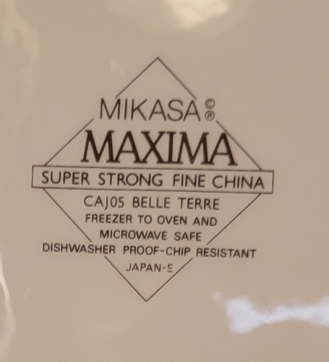 Mikasa Belle Terre Souffle EXCELLENT CONDITION!