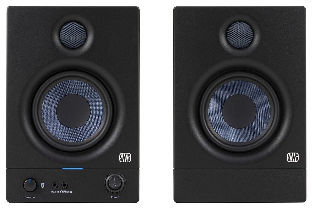 2 Presonus Eris 4.5BT 2nd Gen 4.5" Studio Monitors w/Bluetooth+2x2 USB Interface